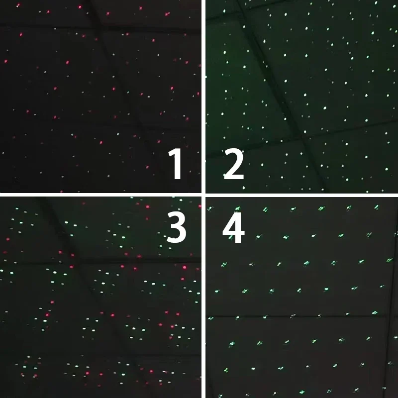 MiniCar Roof Star Light LED Projector with Voice Control USB Starry Laser Galaxy Night Light Auto Interior Decoration Home Decor