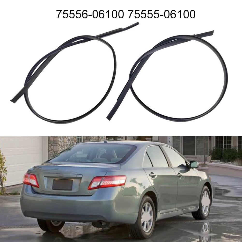 For Replacement Roof Sealing Strip For Toyota For Camry 2012 2013 2014 2015 2016 2017 Black Rubber Molding 7555506080 7555606100
