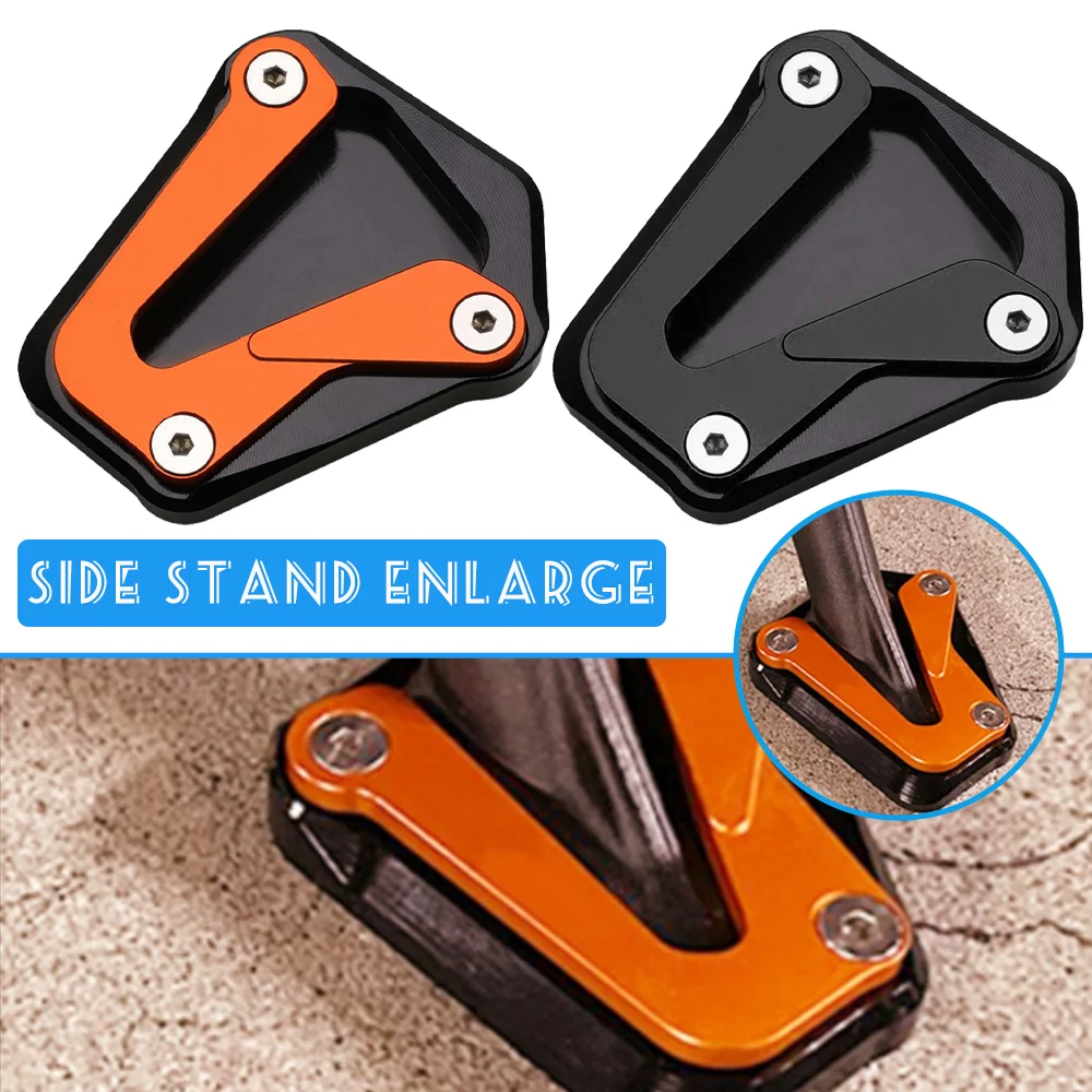 

2023 Motorcycle Side Stand Enlarger Kickstand Enlarge Plate Pad For KTM 790 890 Duke 790Duke Duke890 2020 2021 2022 Accessories
