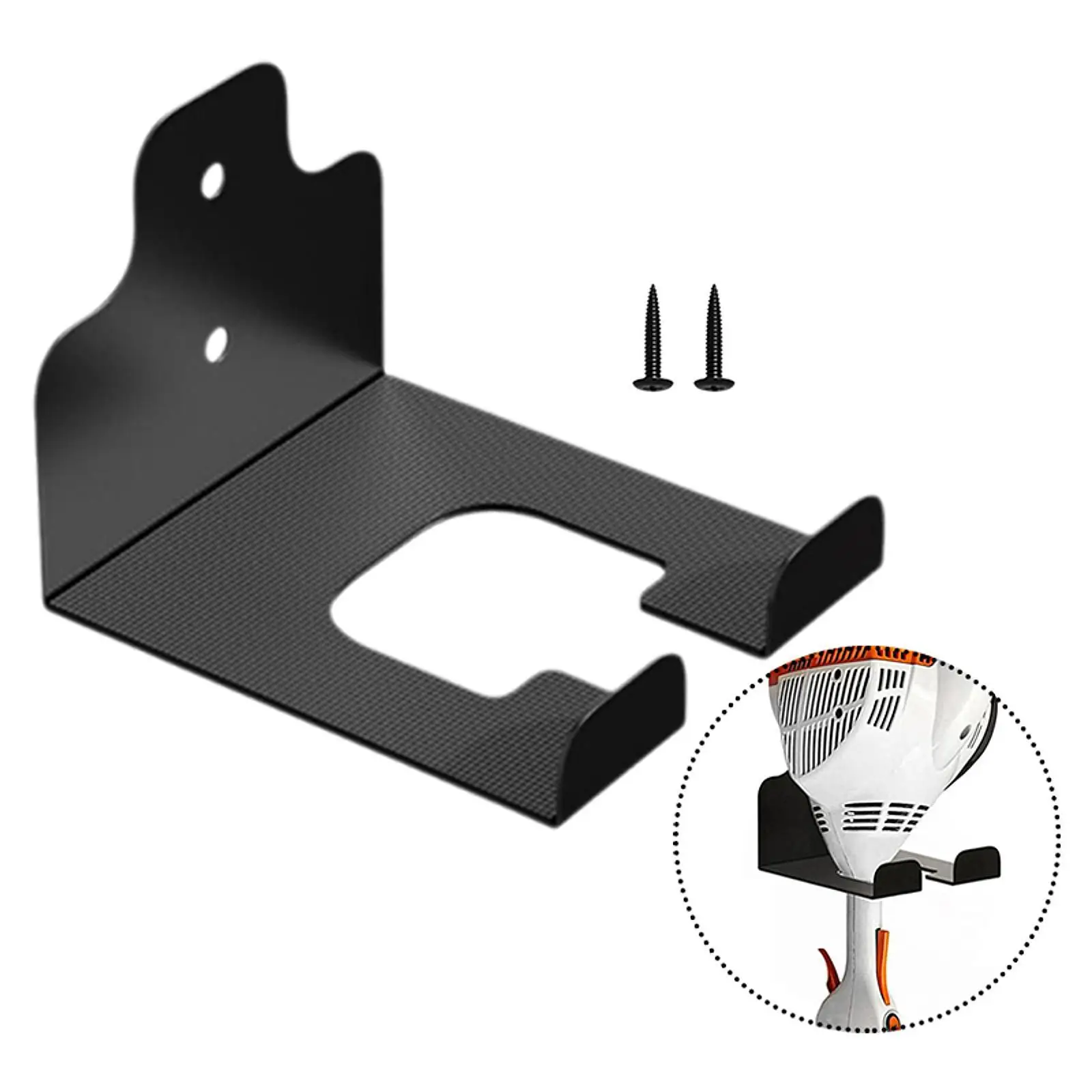 Garage Organizer Trimmer Rack Wandmontiertes Rack Anti Scratch Garage Storage für