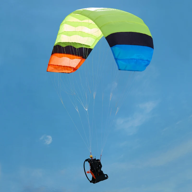 1Set 1.5Meters Wingspan RC Paramotor Kit 2204 Brushless Motor Powered Paraglider Vehicle with 5inch Propeller Stunt Flying Toys