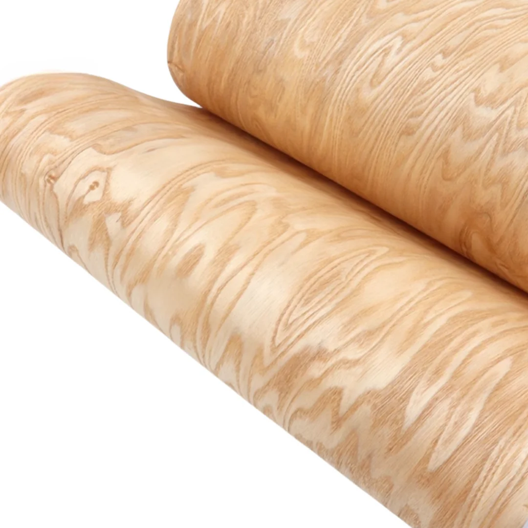 L:2.5meters Width:580mm T:0.3mm Wide Width American Waxwood Multi-Grain Veneer Panel Car interior furniture veneer decoration