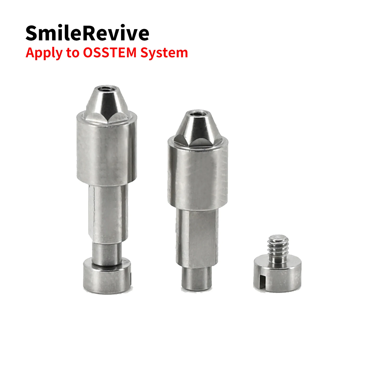 SmileRevive OST Dental Multi-Unit Implant Composite Replacement Standard 4.8mm Composite Lab Analog