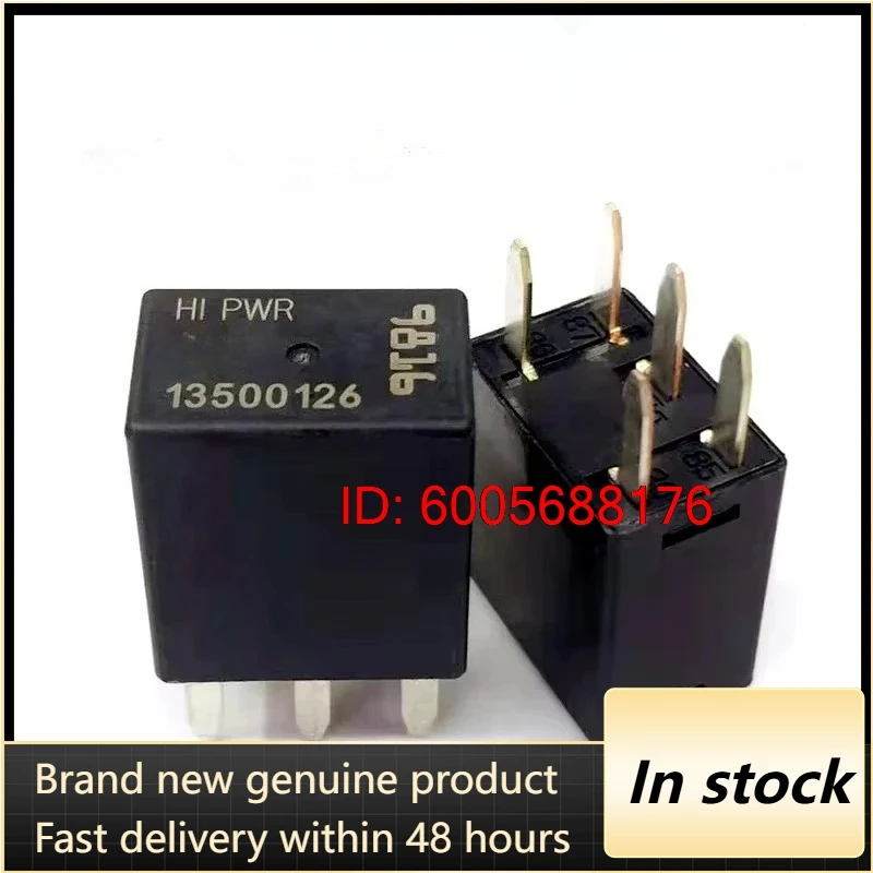 （Brand New）5pcs/lot 100% original genuine relay:13500126 12V 5pins 350 550 750 MG6 7 GTMG3 wiper relay