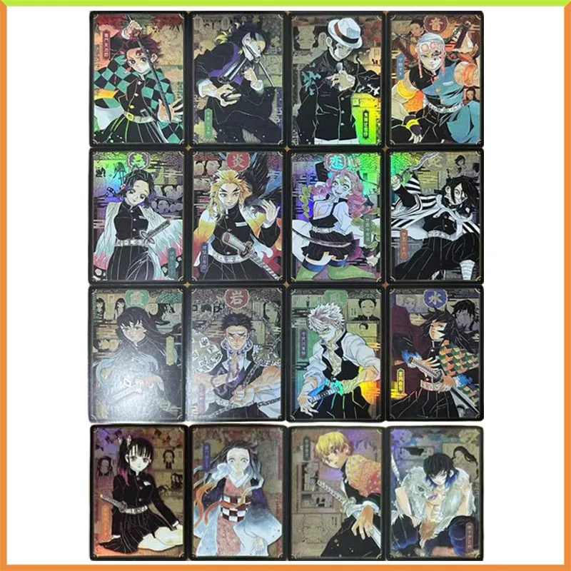 

Anime Demon Slayer DIY ACG Tokitou Muichirou Mitsuri Nezuko Uzui Tengen Kyoujurou Toys for boy Collectible Card Birthday Present