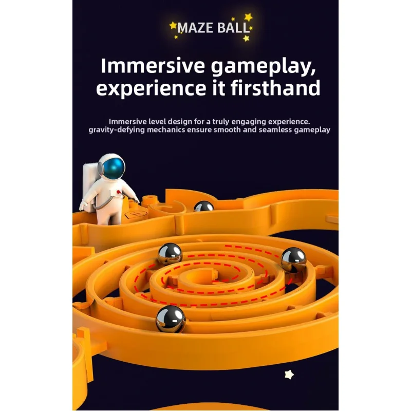 كرة المتاهة ثلاثية الأبعاد ثلاثية الأبعاد، كرة الذكاء، كرة المشي الكبيرة، لعبة تعليمية خيالية