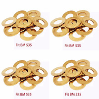 10pc/Set Folding Knife DIY Make Accessories Brass Washers Gasket for Benchmade Bugout 535 XIS Lock Knives Cushion Ring Pad Screw