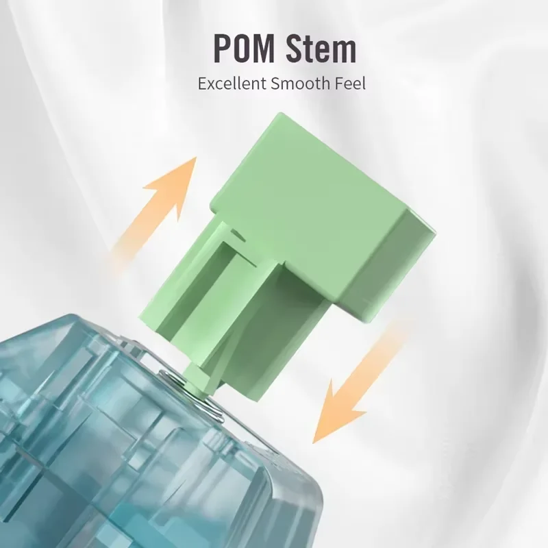 Kailh Box Summer Switch Clicky Tactile Switches Custom Mechanical Keyboard Cherry MX 5 Pin 55 gf Switch AULA F75 F87 AJAZZ AK820