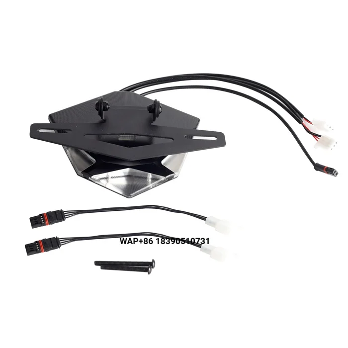 Motorcycle License Plate Bracket Holder With Turn Signal Fender Eliminator Kit for S1000RR 2020-2022