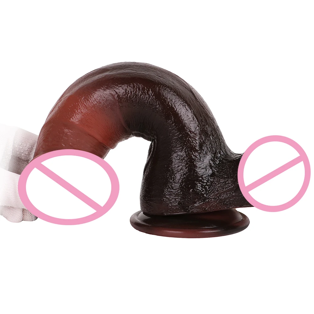 SXXY Nero Grande Dildo Schizzi Plug anale per uomini Donne Piacere della prostata vaginale Giocattolo adulto del sesso in silicone