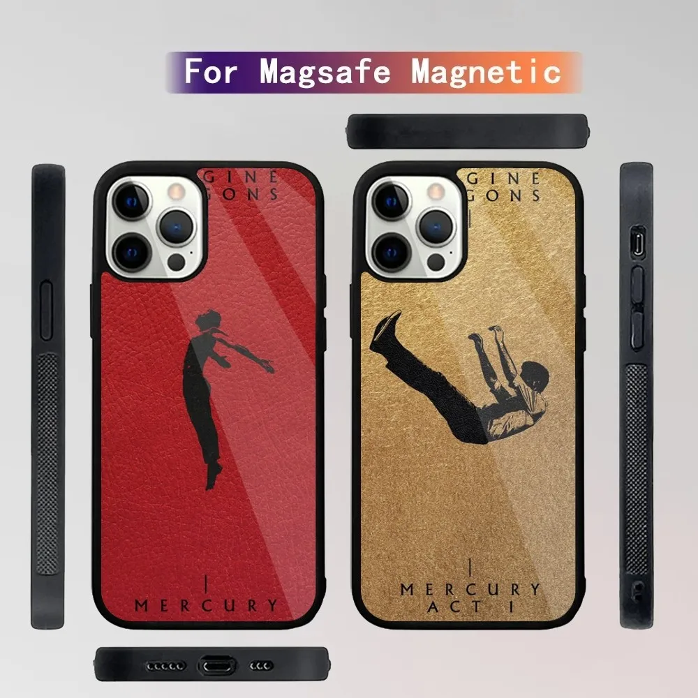 I-Imagine Dragons band Phone Case For iPhone 15,14,13,12,11,Plus,Pro,Max Mini Magsafe Magnetic Wireless Charging