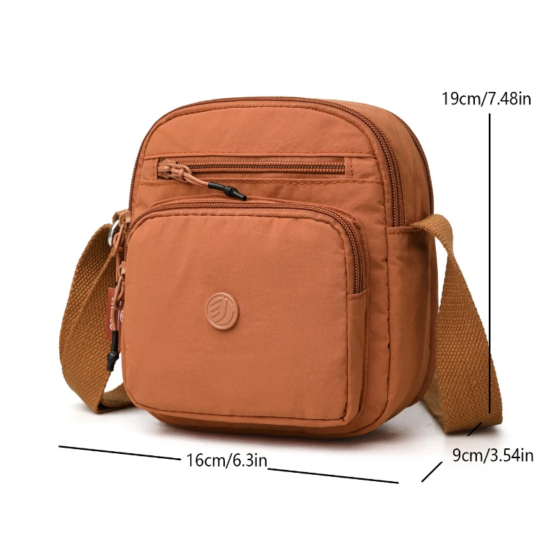 Leichte Oxford-Umhängetasche für Damen – Umhängetasche mit mehreren Taschen, ideal für Geschäftsreisen und Reisen – Detail 1