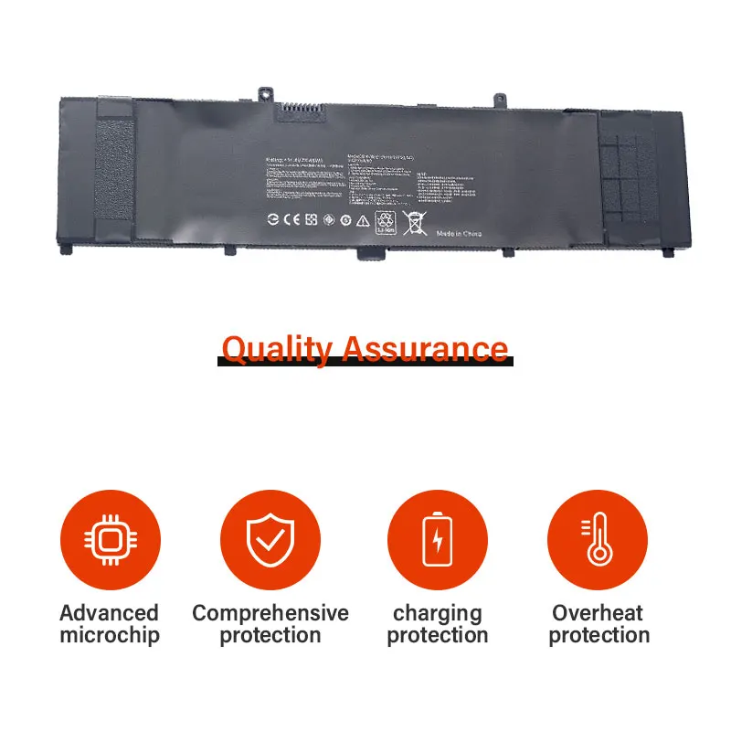 B31N1535 Battery For ASUS ZenBook UX310 UX310UA UX310UQ UX410 UX410U UX410UA UX410UQ U4000U U400UQ RX310U Laptop 11.4V