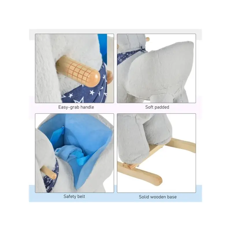 Rabbit Rocking Chair - Comfortable & Stylish Nursery Furniture for Kids