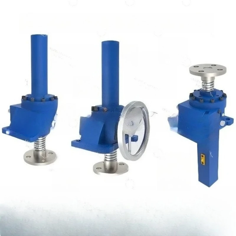 Screw lift Spiral ball Screw lift platform Worm gear Worm precision screw right angle lifter