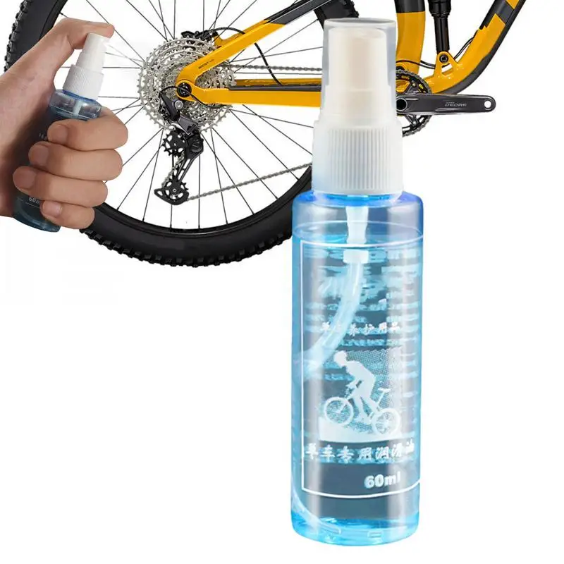 JOLubrifiant à huile pour vélo, 60ml, antirouille, pour VTT, sec, aide à l'entretien, longue durée