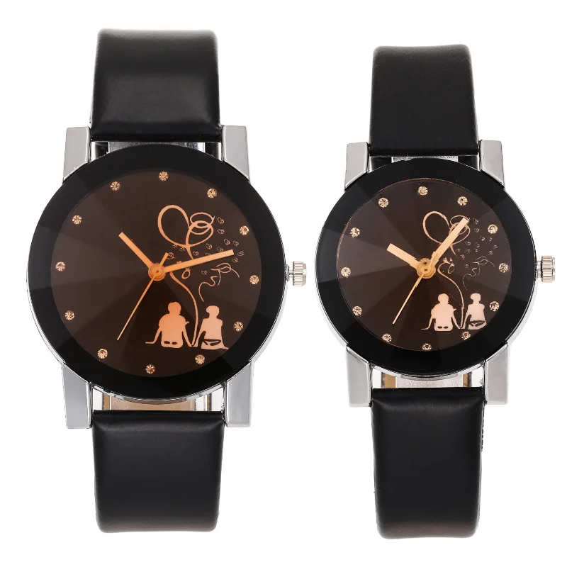 

Fashion Couple Watch Casual Women Men Watches Leather Band Analog Quartz Wristwatches Relogio Feminino Reloj Mujer Hodinky