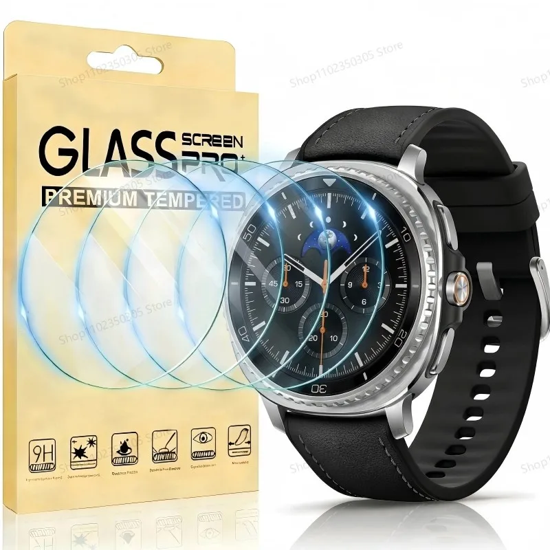 Screen Protector for Samsung Galaxy Watch 8 Classic 44MM 40MM Tempered Glass for Samsung Galaxy Watch 8 / 8 Classic Glass Film