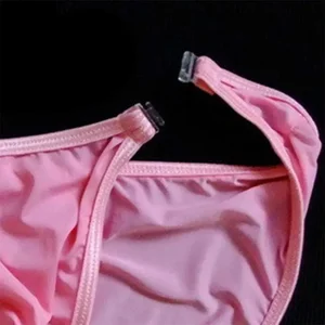 Männliche transparente halbtransparente Unterwäsche, verblasste ultra-feine Eisseidenunterwäsche für Männer 10 Hauptverkäufer transparentes Männerbad Sunghoths - №3