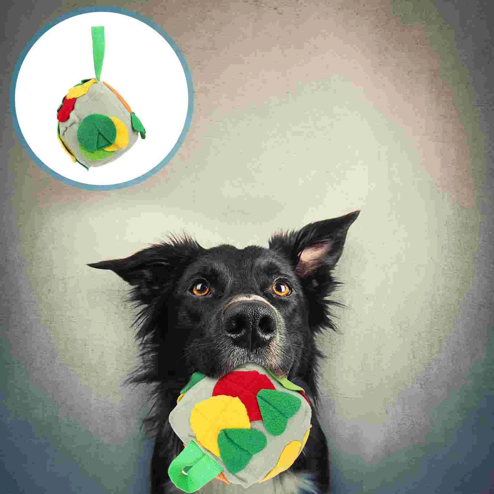 

Dog Missing Food Ball Slow Feeding Mat Pet Interactive Toy Snuffle Cushion Supplies Hanging Foraging Toys