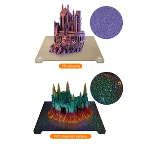 Ender 3 V3 SEビルドプレートテクスチャPEIスプリングスチール235x235mm滑らかなPEY PEO PEOシートクリーリティK1/ ENDER3 V3-KE/ S1 PRO 10ベストセールスPEIベッド-9