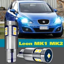 Parking Light For Seat Leon 1 MK1 1M 2 MK2 1P Accessories 1999-2012 2005 2006 2007 2008 2009 2010 2011 2pcs LED Clearance Lamp