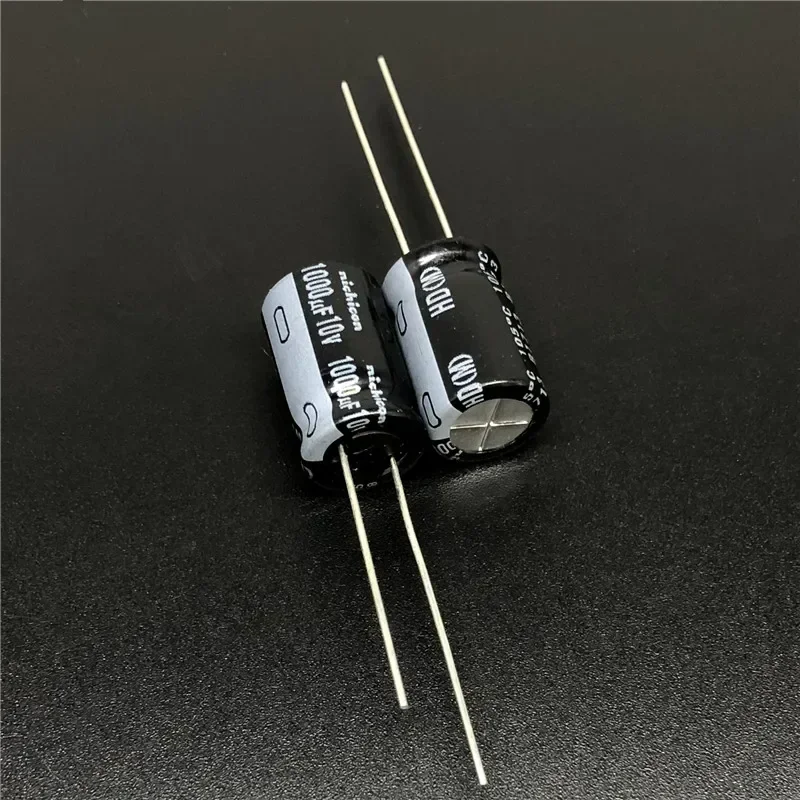 10 Stück/100 Stück NICHICON HD-Serie 10 x 16 mm extrem niedriger Impedanz 10 V 1000 uF Aluminium-Elektrolytkondensator