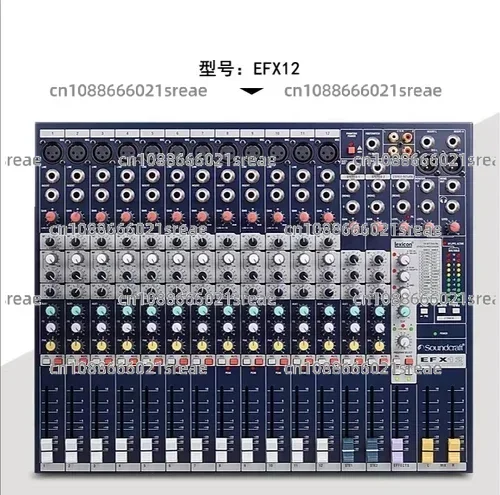 Soundcraft Efx8 Efx12 Efx16 Efx20 Road Professional Stage Performance Conference Mixer