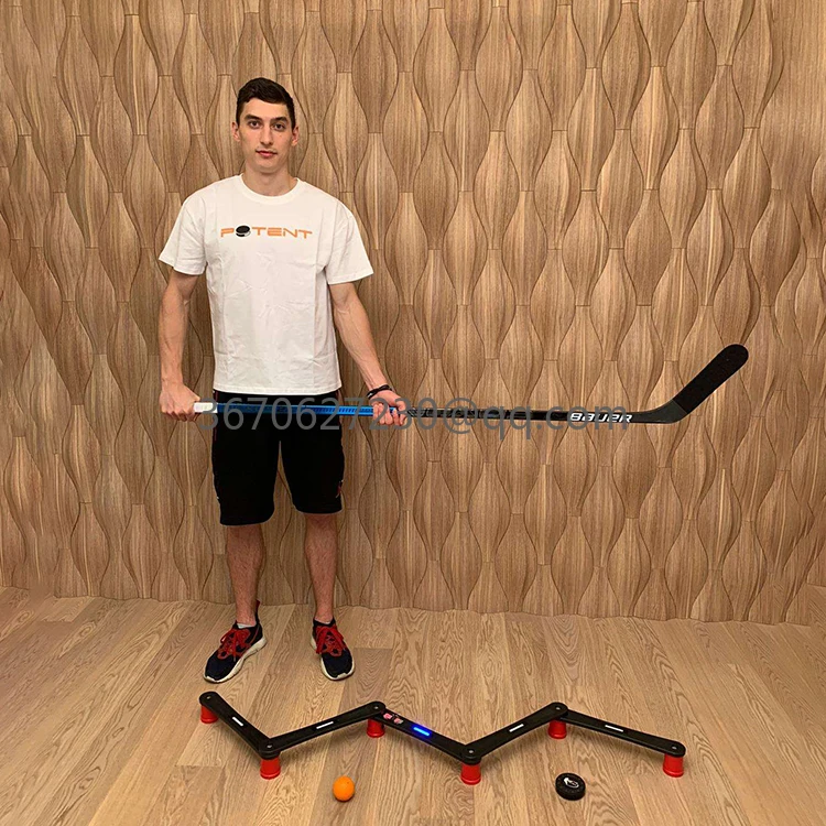 Versatile Training Aid Ice Hockey Trainer Digital Stickhandling Trainer Smart Hockey Training Aids