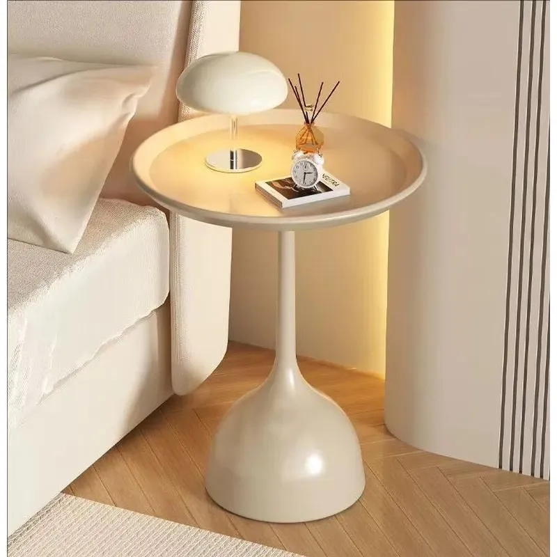 Modern Wrought Iron Bedside Table Simple Detachable Creative Storage Rack Cream Style Bedroom Furniture Home Use