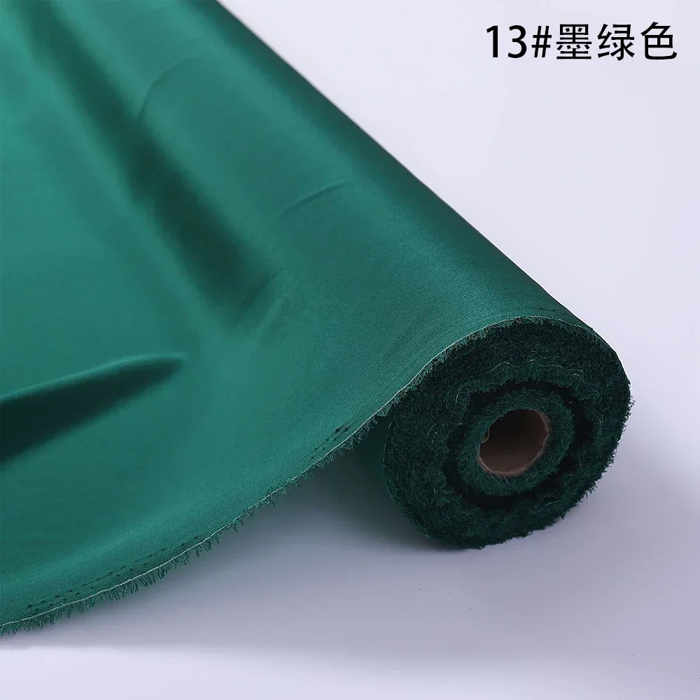 100% Pure Silk CDC(crepe De Chine)  Fabric 114CM Width 16 Momme Natural Mulberry Silk Fabric High-quality Plain Crepe Satin