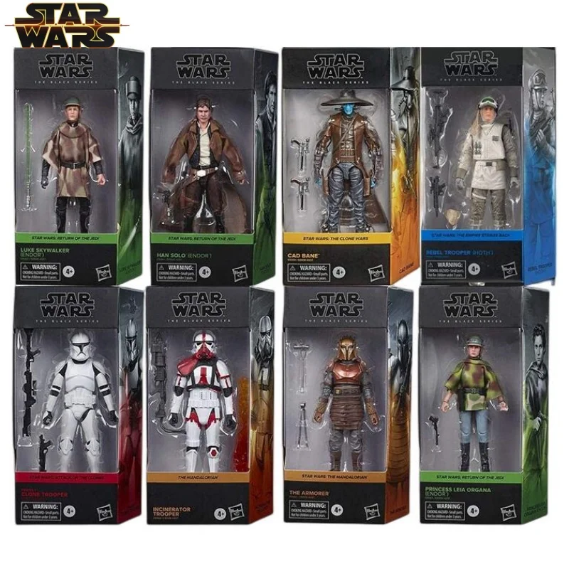 

Новая оригинальная фигурка Star Wars Black Serie Obi-Wan Darth Vader Cal Kestis Boba Fett Luke Mandalorian, модель игрушки, подарки