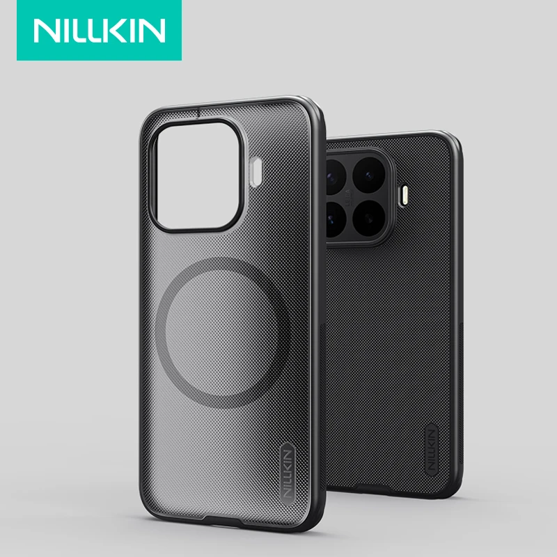 

NILLKIN Case For Xiaomi 17T Pro Super Frosted Shield Pro Magnetic PC +Soft TPU Edges Anti-Scratch Matte Cover