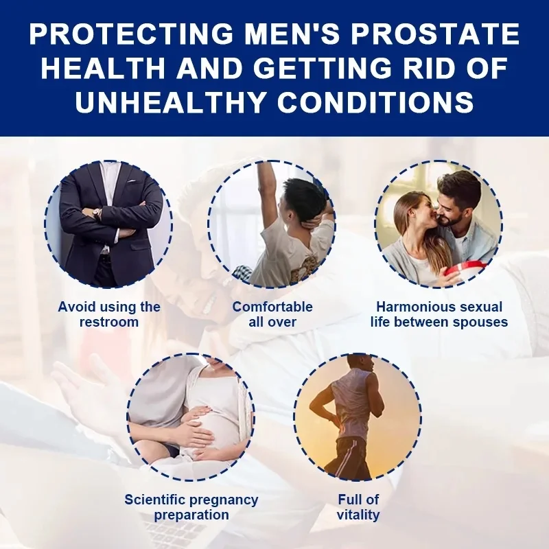 Top Factories Prostate Health Support Supplement - Men's Natural Prostate Supplement, Containing Organic Saw Palm Extract