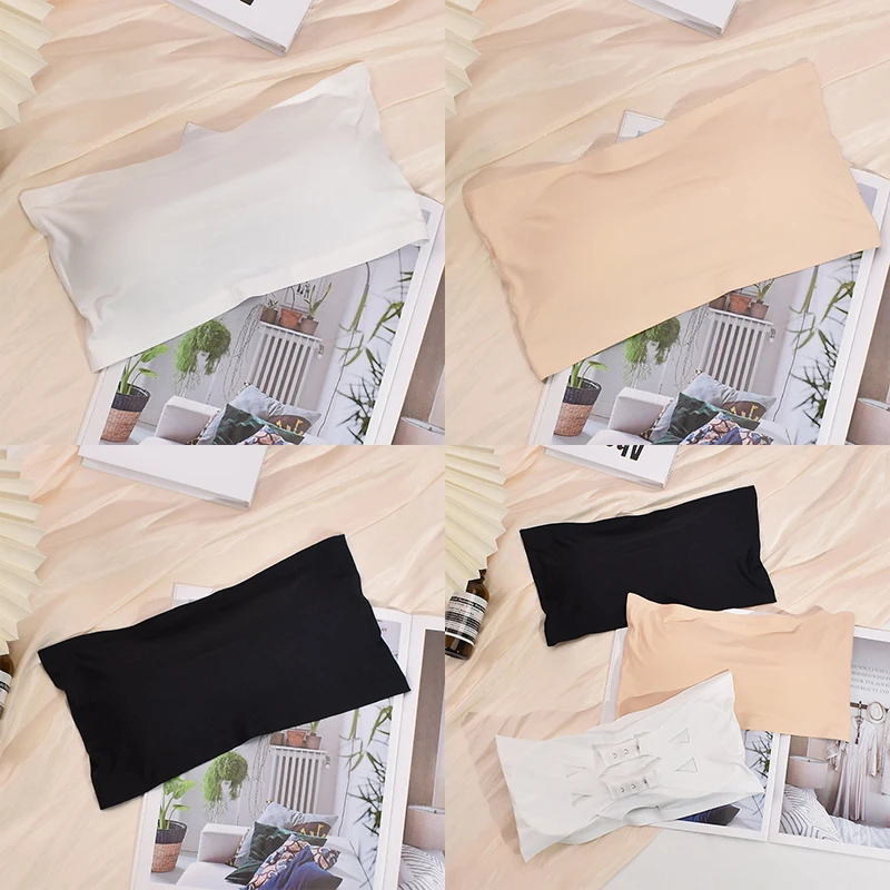 المرأة حمالة عدم الانزلاق صديرية دائرية المضادة للتعرض تجمع جميل الظهر الصدرية الصيف سلس قاع الملابس الداخلية