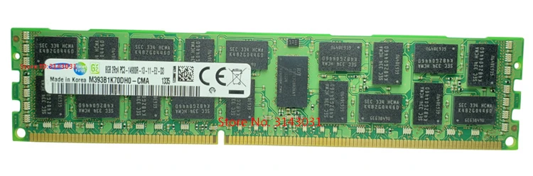 Server memory DDR3 8GB 1866MHz ECC REG DDR3  PC3-14900R Register DIMM RAM 240pin 14900 8G 2RX4 X58 X79