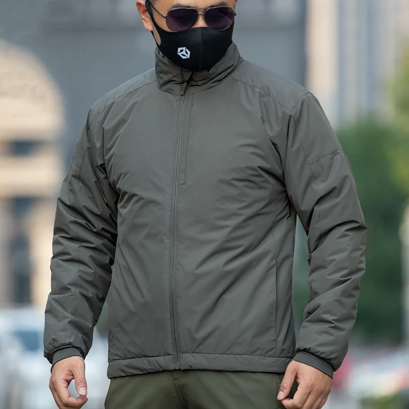 

Mens Heating Tactical Jacket Autumn Winter Windproof Warm Cotton Padded Coat Work Clothes Male Outdoor Waterproof Hiking Jackets