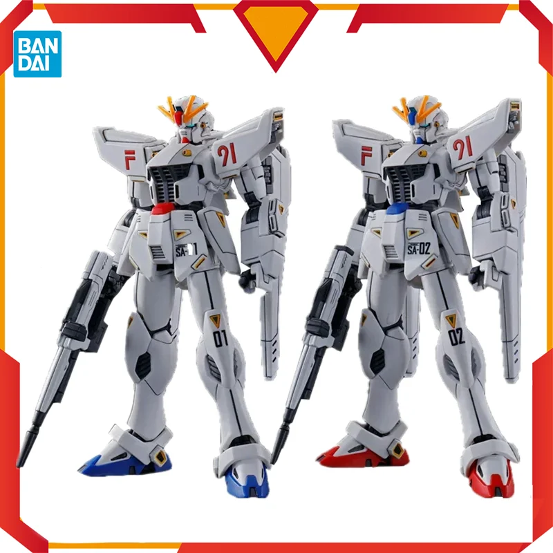 

Bandai Gundam Model Kit Anime Figure HG 1/144 F91 Vital Unit 01 02 Set Collection Gunpla Anime Action Figure Toys for Children