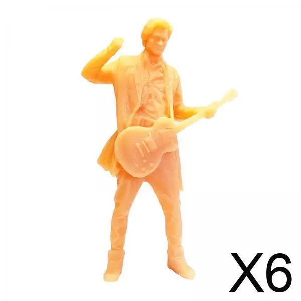 

Фигурки из смолы для диорамы, масштаб 1:64, неокрашенные, миниатюрные сцены, модели, аксессуары для микроландшафта, для моделирования железной дороги