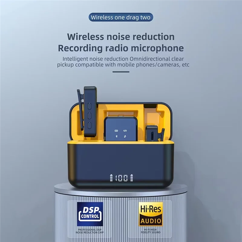 Lavalier Microphone Microphone For Live Broadcast Microphone For Iphone/Ipad/Android