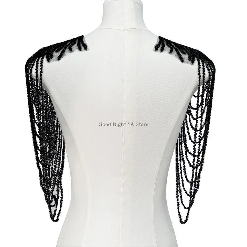 1 par lantejoulas lantejoulas uniformes eaulets Fantastume Epaulettes