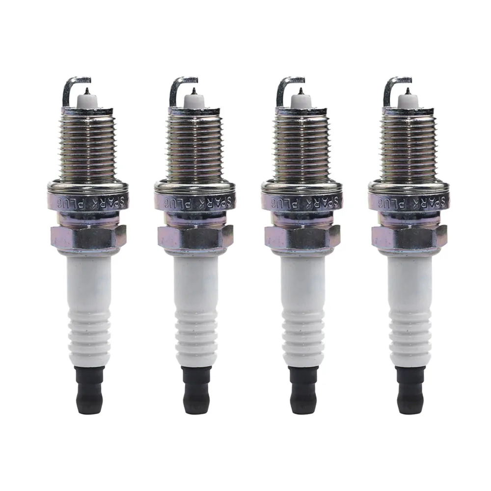 4pcs Spark Plugs For Jeep Cherokee Baojun 630 FAW Bestune B50 Senia Haima Family Mazda 323 Chevrolet Cruze Malibu ZFR6FGP