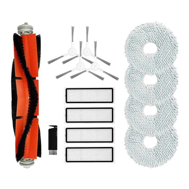 

AC39-For Xiaomi Robot Vacuum S10+ / S10 Plus / B105 Roller Side Brush Hepa Filter Mop Rag Cloths Robot Vacuums Spare Parts