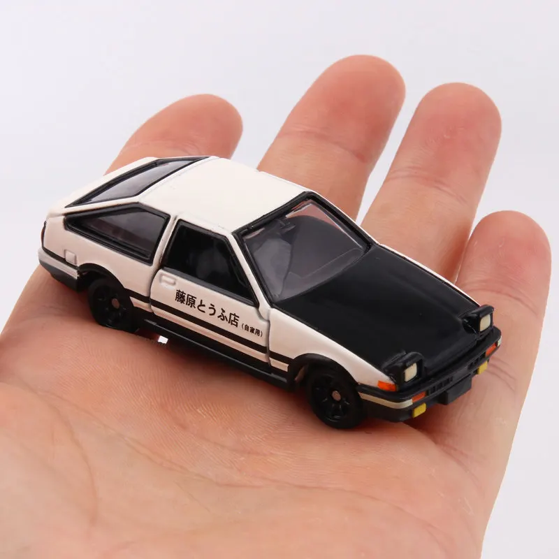 

Коллекционная модель автомобиля Takara Tomy Dream Tomica 145 Initial D Toyota AE86 Trueno, популярная детская игрушка, литая металлическая модель, коллекционный предмет