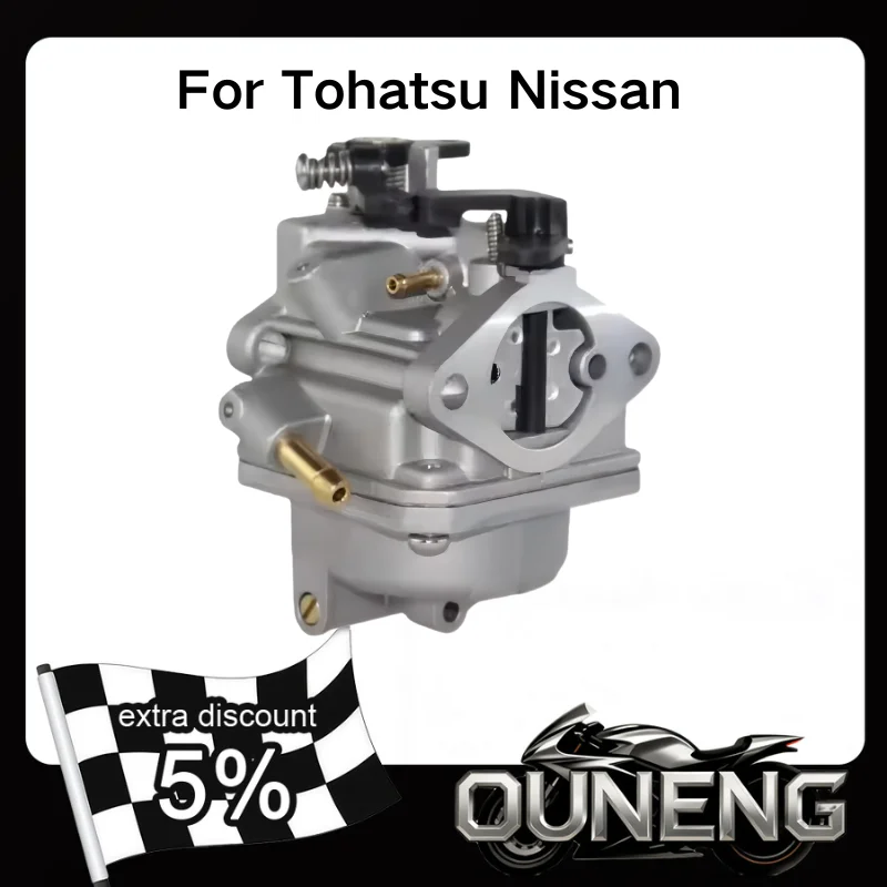 3R4-03200 Outboard Carburetor For Tohatsu Nissan 4-stroke 6HP MFS6 NFS6 A2 B Replace 3R4-03200-0 3R4-03200-1 3R4032000M Carb