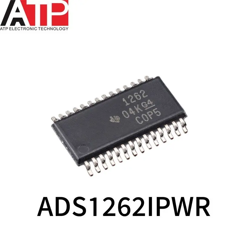 (1piece) New Original ADS1262IPWR ADS1262IPW ADS1262 1262 TSSOP-28 Analog to Digital Converter IC 28-TSSOP