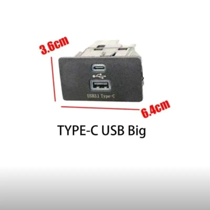 

Multimedia USB Box Type-C Charging Port for Ford Focus Edge Mondeo Sync3 Brand New