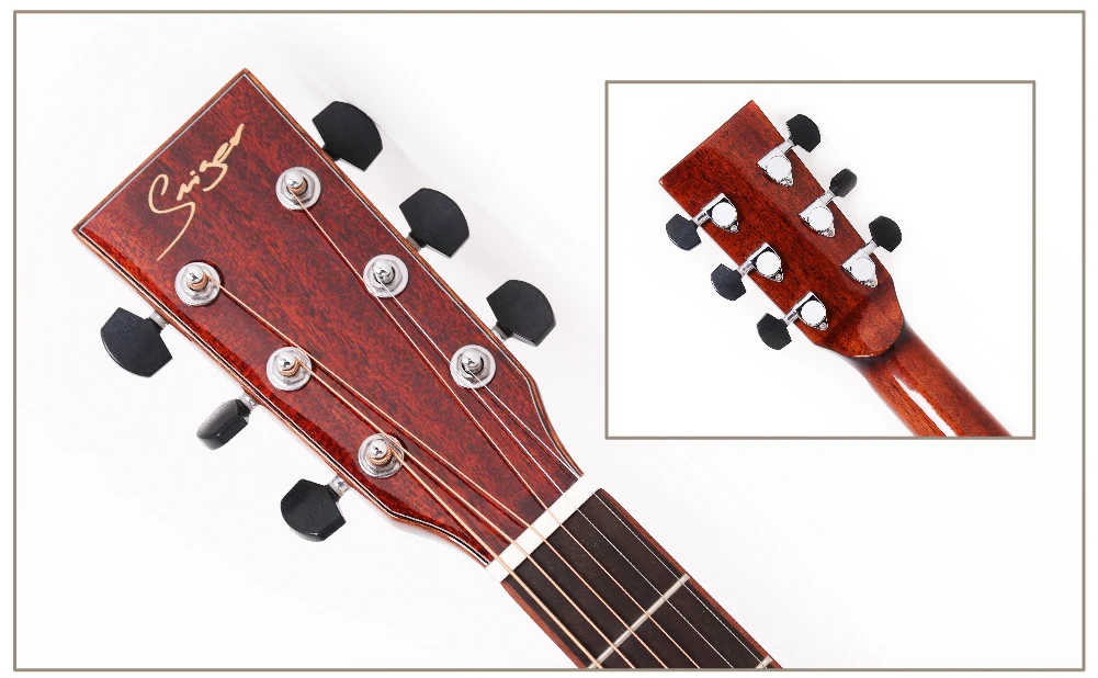 New hot sale special acoustic guitar vinesmusic guitar factory