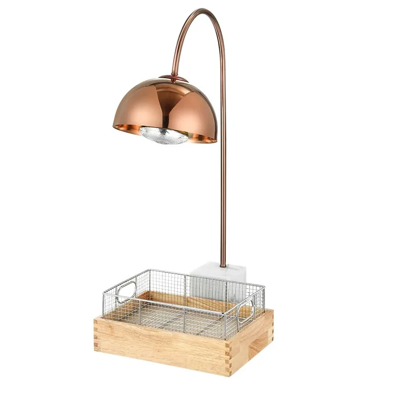 Commercial Food Heat Lamp Buffet Warming Light for Marble Countertop Cooked Food Fried Chicken Barbecue Catering Service