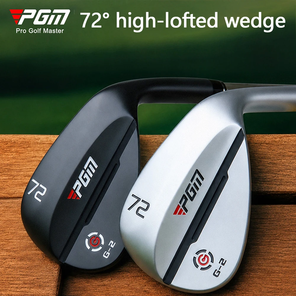 PGM 72 Degrees Premium Sand Wedge, Lob Wedge for Men & Women - CNC Textured Escape Bunkers and Save Strokes Around The Green